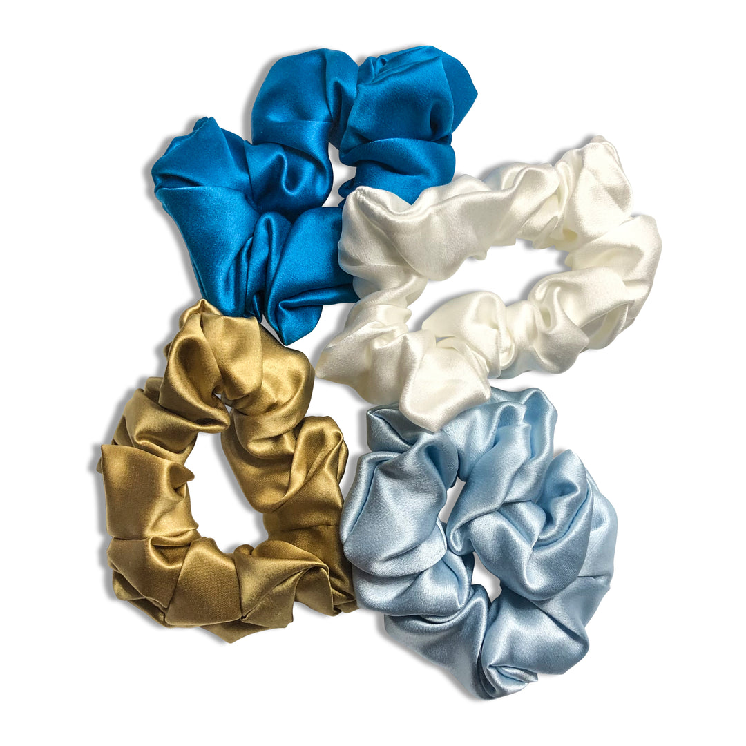 Celeste Silk Scrunchie 22 momme