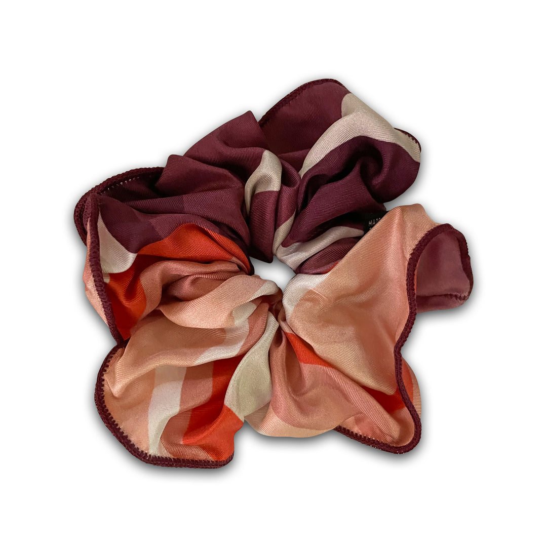 Vittoria Italian Silk Twill Scrunchie
