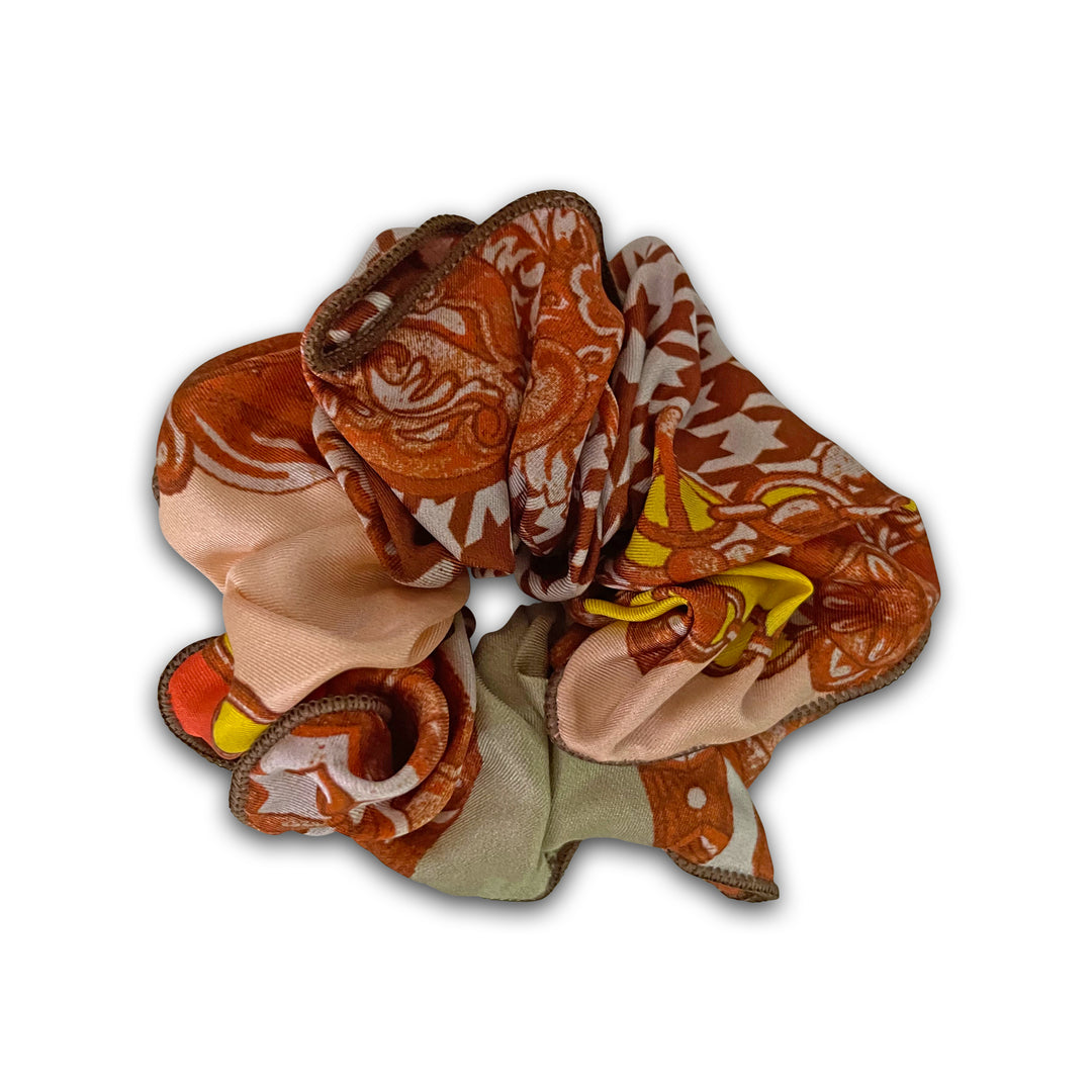 Caterina Italian Silk Twill Scrunchie
